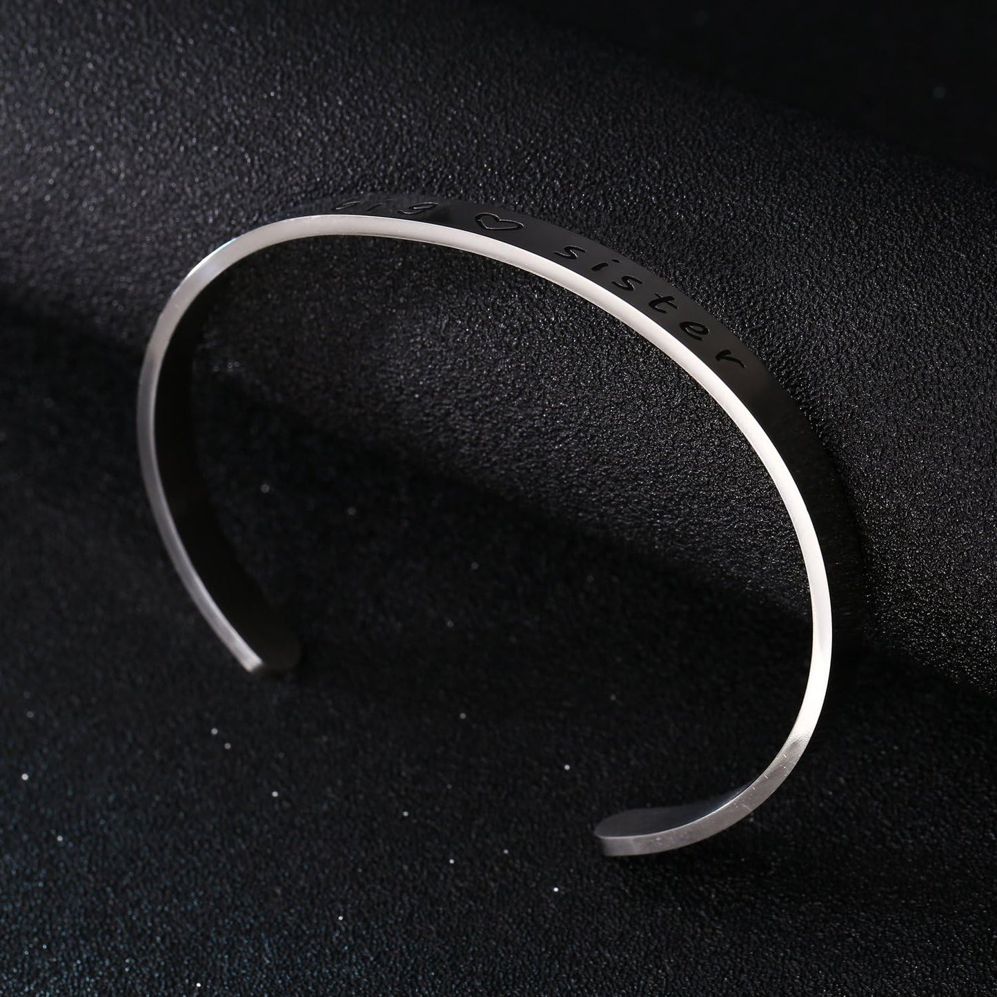 Sister Cuff Bangle Bracelet 