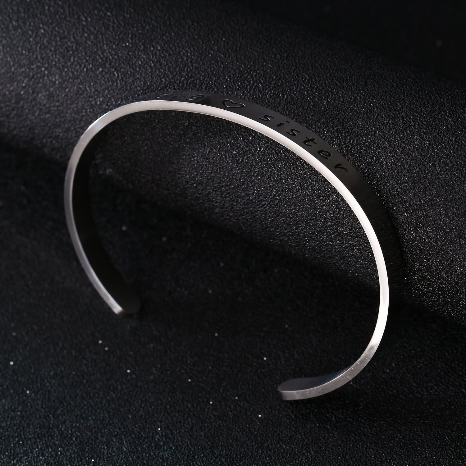 Sister Cuff Bangle Bracelet 