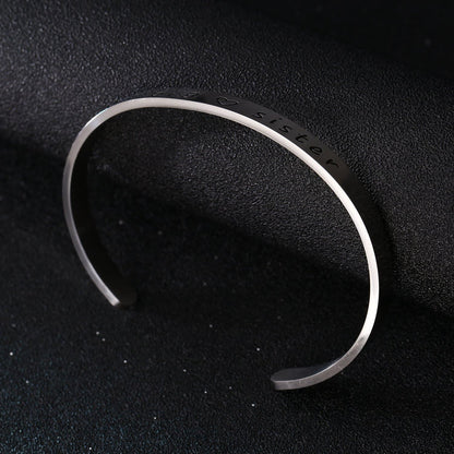 Sister Cuff Bangle Bracelet 