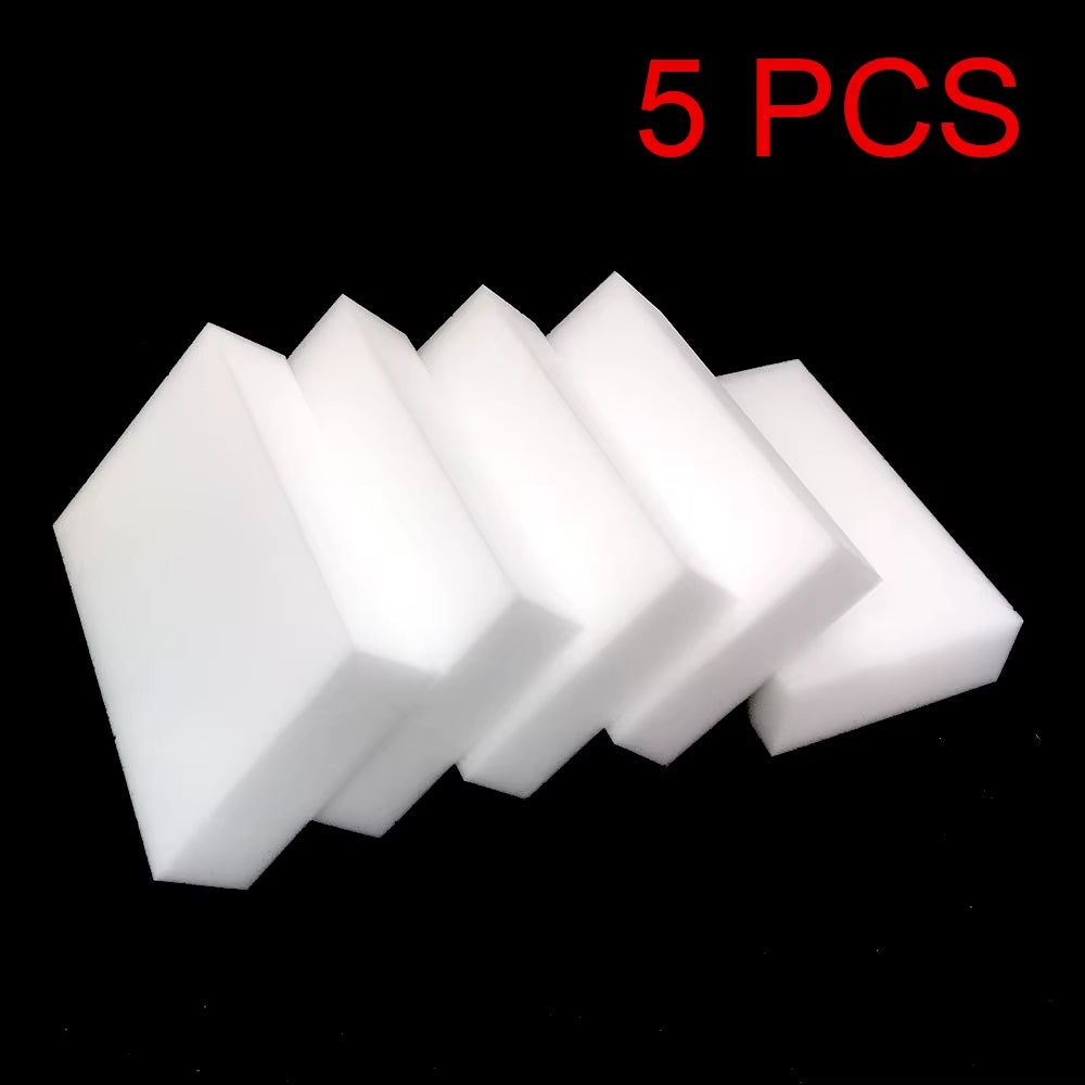 1–100 Pcs Extra Dense Magic Melamine Sponge Eraser Pack | Multi-Surface Cleaning Eraser Sponges | High-Density Dishwashing & Stain Remover Pads for Kitchen, Bathroom & Home