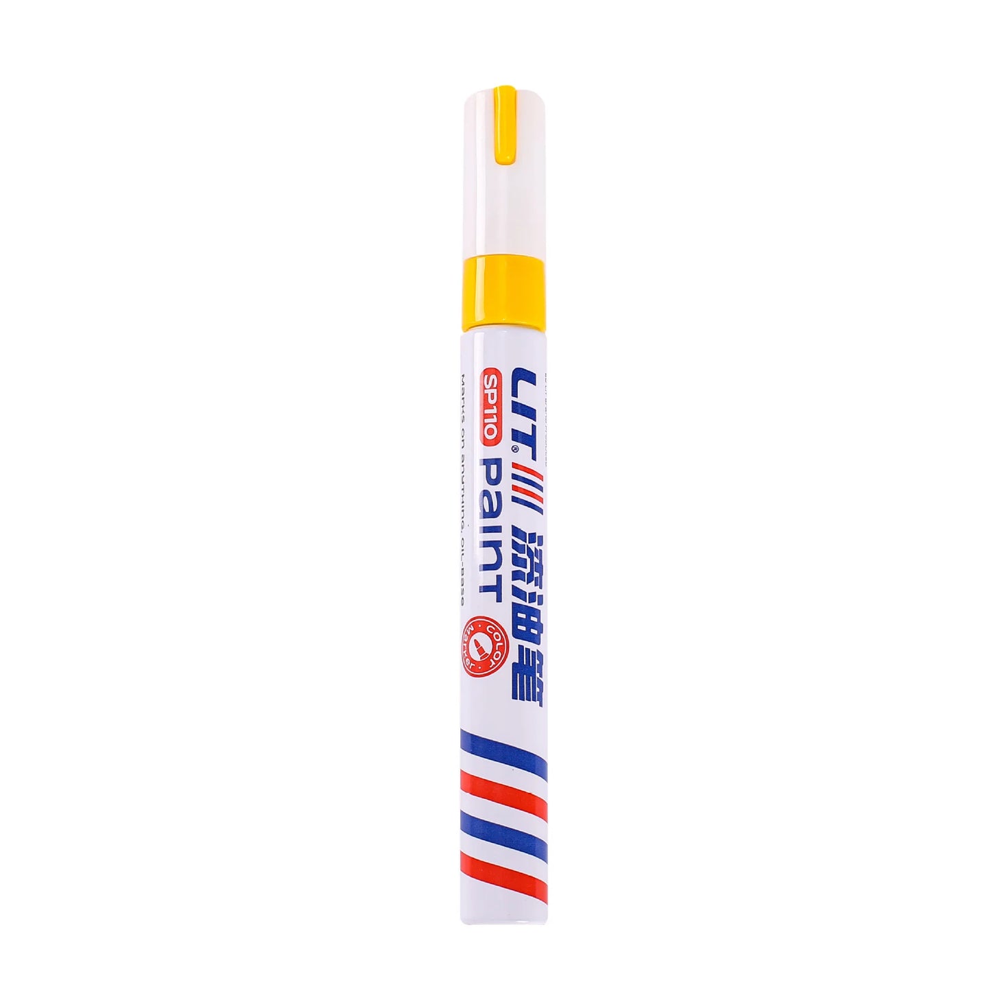 Waterproof Car Scratch Repair & Tire Paint Marker Pen | Quick-Drying Touch-Up Paint Pen for Auto Body Scratches, Wheel Rim Touch-Ups & Tire Lettering