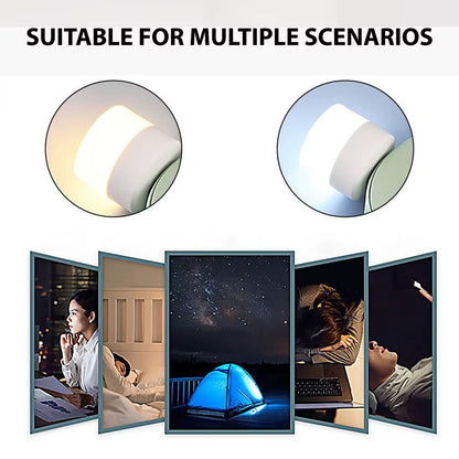 Mini USB LED Night Light Plug-In (1/10 Pcs) | Warm White Eye Protection Reading Lamp for Laptop, Power Bank & USB Chargers | Portable Compact Nightlight for Bedroom & Travel