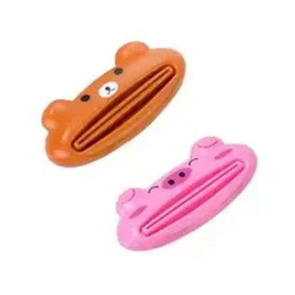 1Pcs Cute Animal Multifunction Squeezer Toothpaste Squeezer Home Commodity Bathroom Tube Cartoon Toothpaste Dispenser