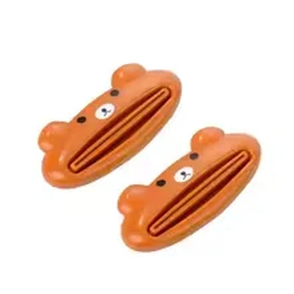 1Pcs Cute Animal Multifunction Squeezer Toothpaste Squeezer Home Commodity Bathroom Tube Cartoon Toothpaste Dispenser
