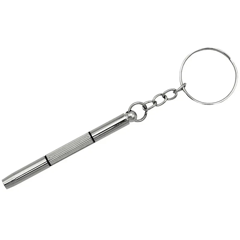 1/3/5/10 Pcs Portable Eyeglass Repair Screwdriver Keychain | Mini Multi-Purpose Precision Tool Set for Glasses, Sunglasses, Watches & Phone Hardware | Emergency Pocket Repair Kit