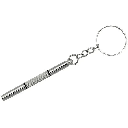 1/3/5/10 Pcs Portable Eyeglass Repair Screwdriver Keychain | Mini Multi-Purpose Precision Tool Set for Glasses, Sunglasses, Watches & Phone Hardware | Emergency Pocket Repair Kit