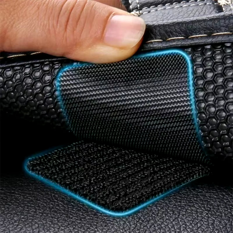 Double-Sided High Tack Carpet Fixing Stickers Set | Anti-Skid Gripper Tapes for Home Floor Rugs, Doormats & Car Foot Mats | Heavy-Duty Reusable Non-Slip Adhesive Patches