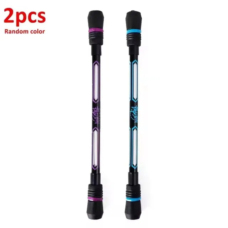 Weighted Finger Spinning Pen Set (1 or 4 Pcs) | Balanced Rotating Trick Pen for Dexterity & Brain Training | Stress Relief Fidget Toy for Students, Gamers & Office Workers