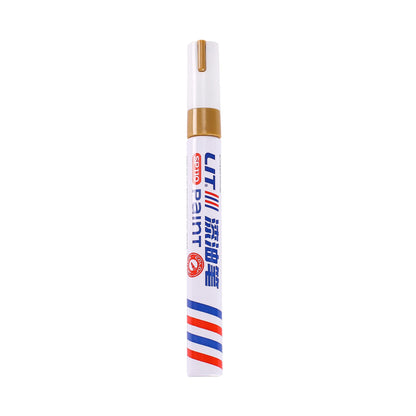 Waterproof Car Scratch Repair & Tire Paint Marker Pen | Quick-Drying Touch-Up Paint Pen for Auto Body Scratches, Wheel Rim Touch-Ups & Tire Lettering