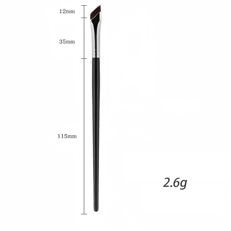 Ultra-Thin Blade Eyeliner & Precision Eyebrow Brush | Angle Flat Fine Detail Makeup Brush for Lower Lash Line, Winged Liner & Cut Crease