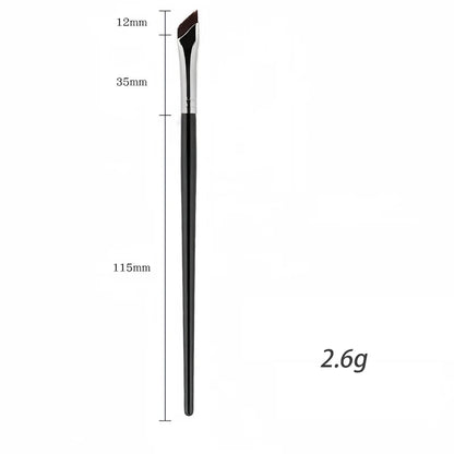 Ultra-Thin Blade Eyeliner & Precision Eyebrow Brush | Angle Flat Fine Detail Makeup Brush for Lower Lash Line, Winged Liner & Cut Crease