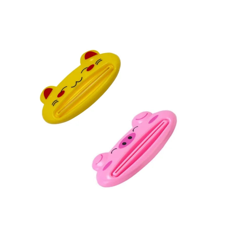 1Pcs Cute Animal Multifunction Squeezer Toothpaste Squeezer Home Commodity Bathroom Tube Cartoon Toothpaste Dispenser