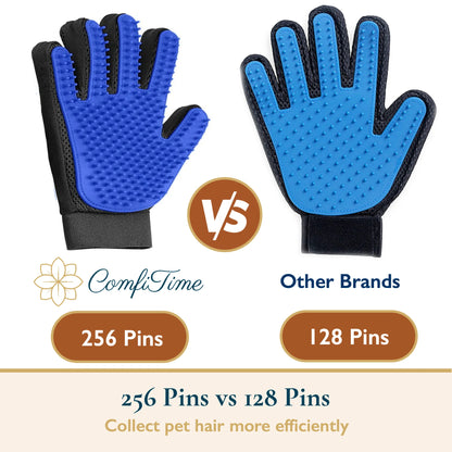 Ultimate Pet Hair Remover Roller & Grooming Gloves Set