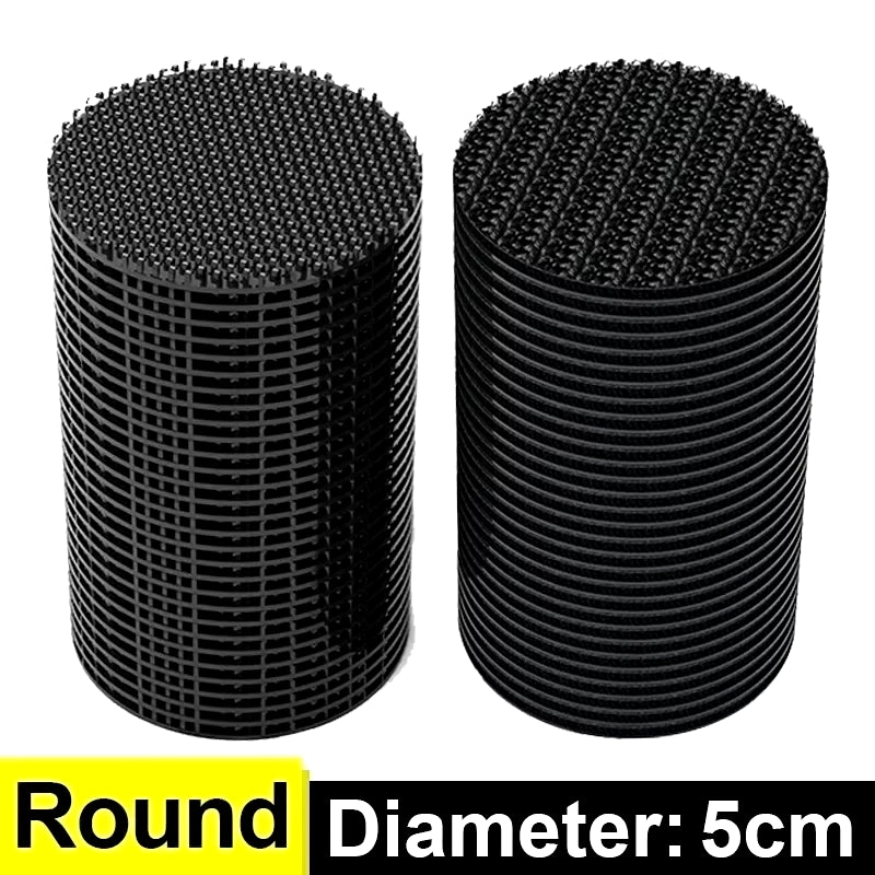 Double-Sided High Tack Carpet Fixing Stickers Set | Anti-Skid Gripper Tapes for Home Floor Rugs, Doormats & Car Foot Mats | Heavy-Duty Reusable Non-Slip Adhesive Patches
