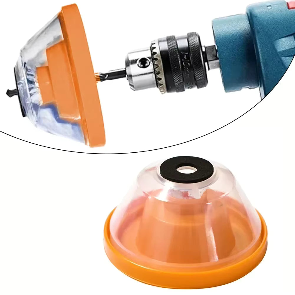 Electric Drill Dust Cover Collector & Vacuum Bowl | Universal Power Tool Dust-Proof Device for Hole Saws & Drill Bits | Mess-Free Home Drilling Accessory